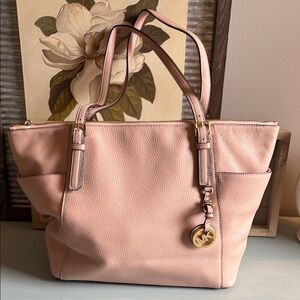 Michael kora blush  Pink Tote Bag